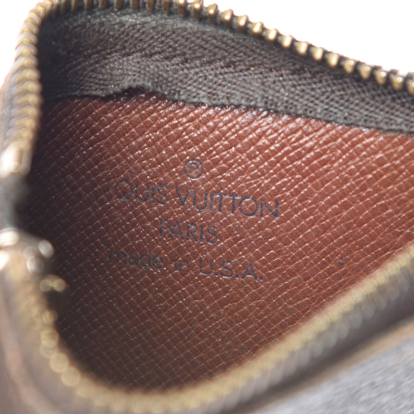 Monogram Key Pouch