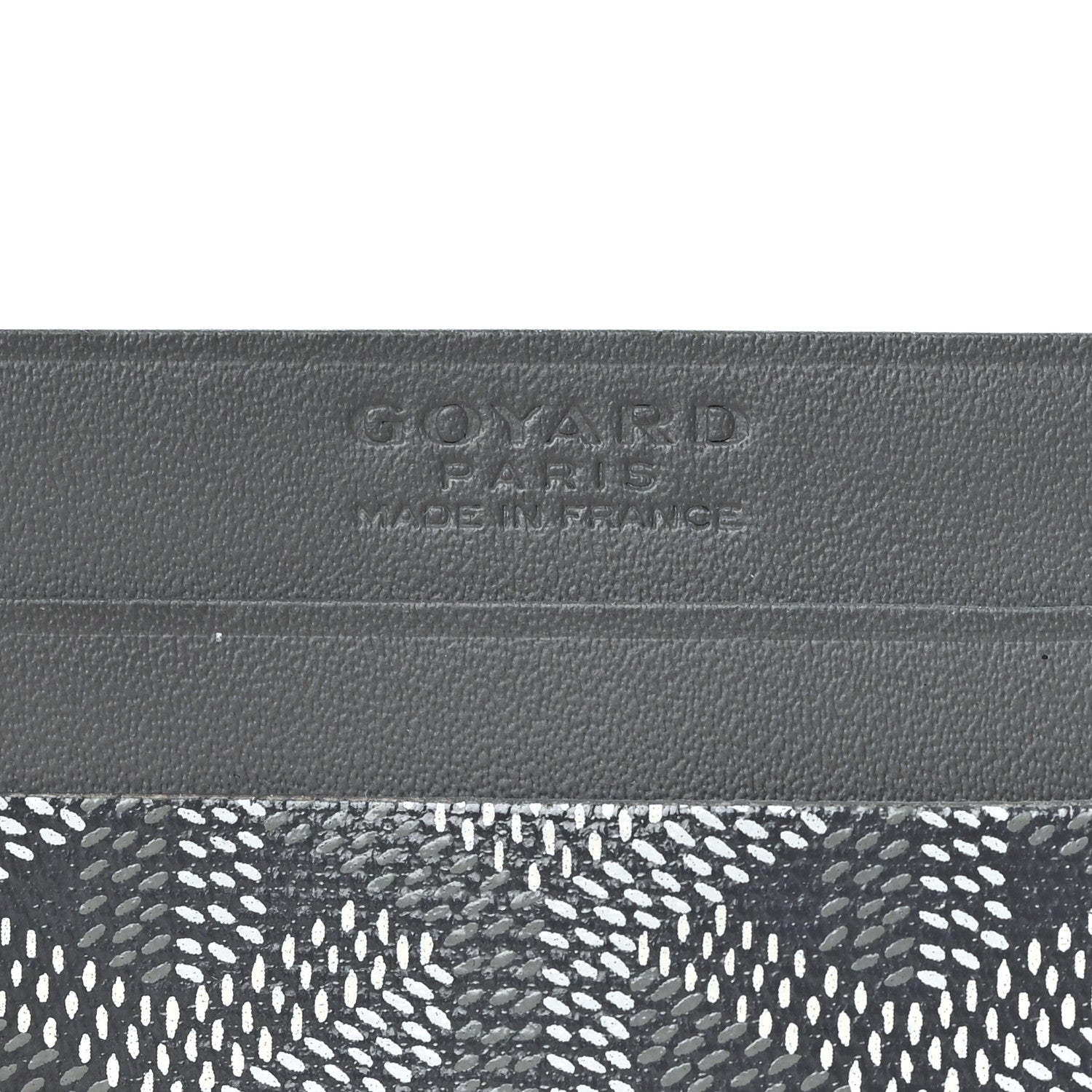 Goyard Goyardine Saint Sulpice Card Holder Grey 5 of 6