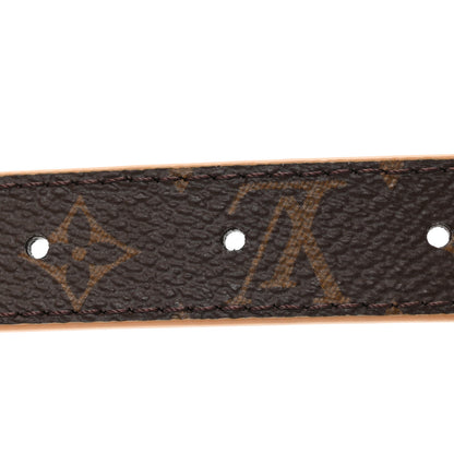 Louis Vuitton Calfskin Monogram 20mm LV Iconic Reversible Belt 80 32 Arizona 3 of 6