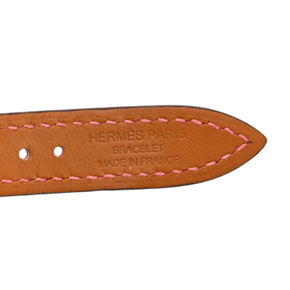 Hermes Swift 30mm Apple Watch Double Tour Band Rose Azalee 3 of 6