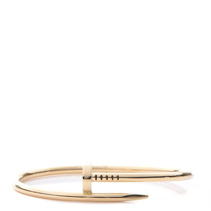 Cartier 18K Yellow Gold Juste Un Clou Bracelet 18 1 of 6