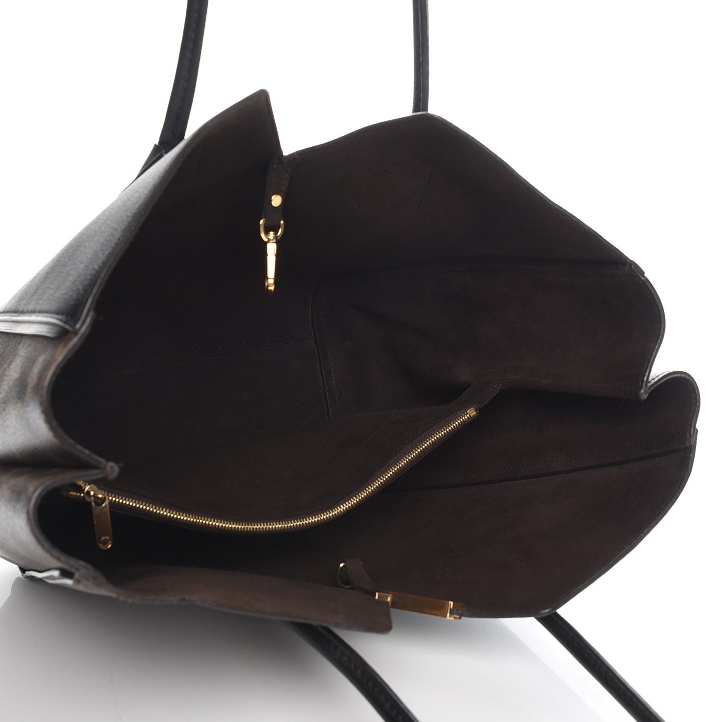 Calfskin Monogram Kimono Tote Black