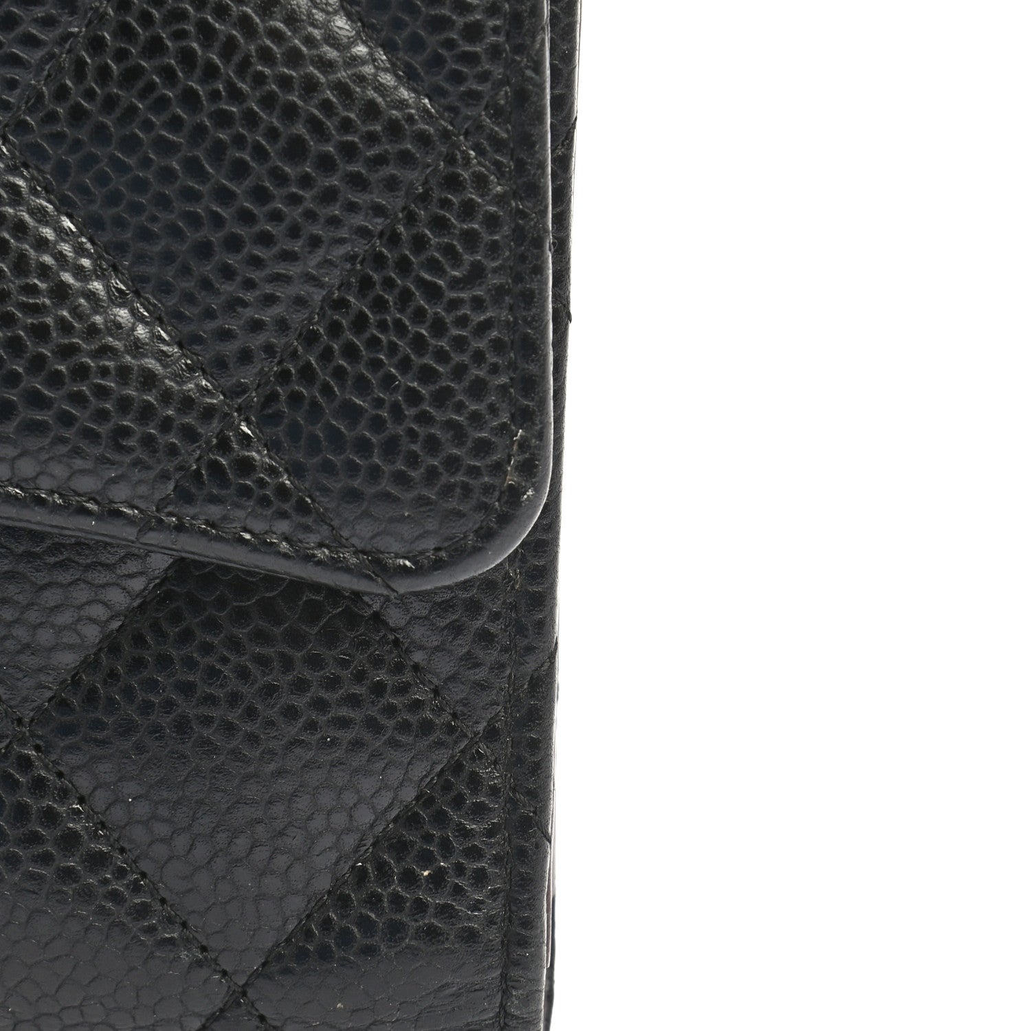 Chanel Caviar Quilted Large Flap Wallet Black 14 of 15
