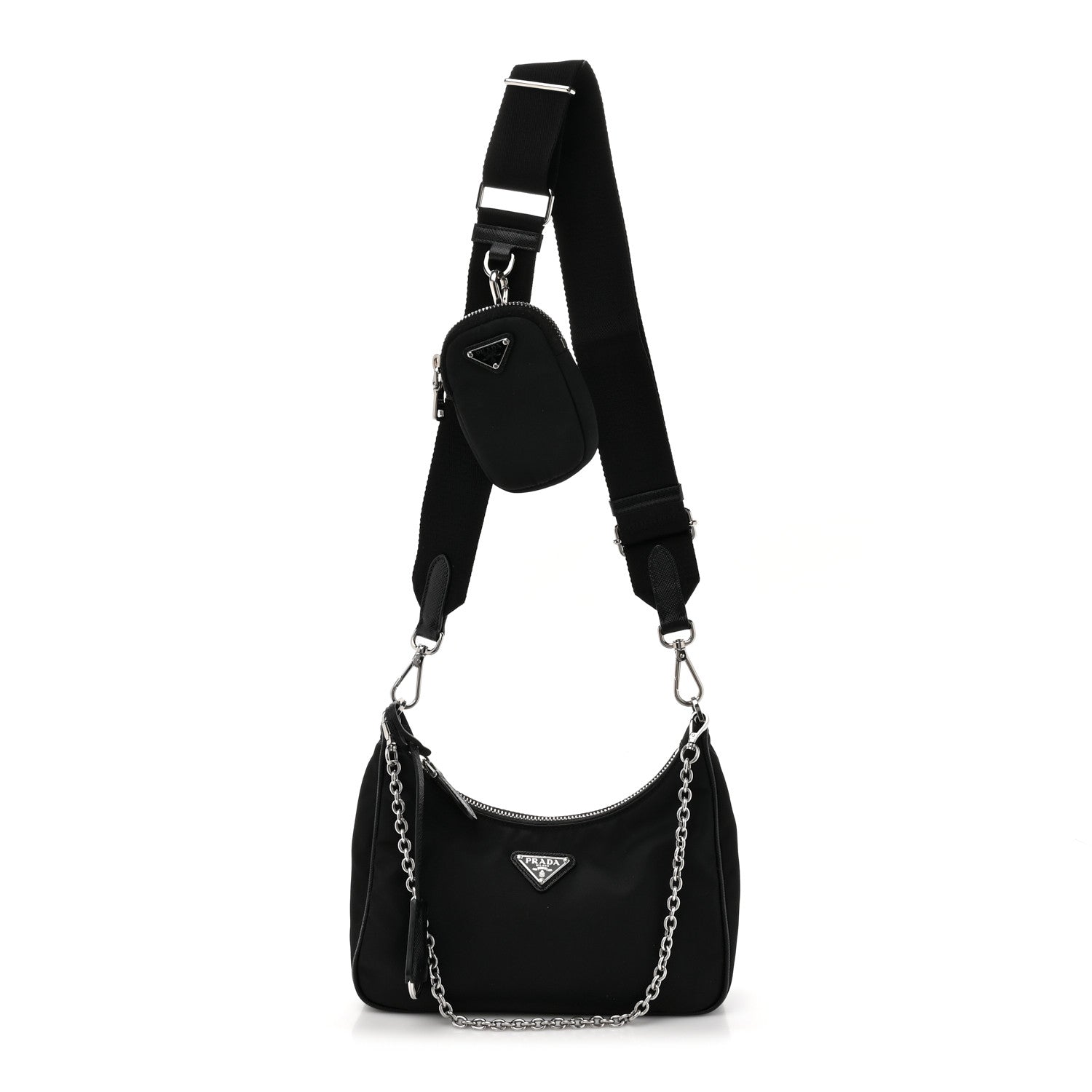 Prada Nylon Re-Edition 2005 Shoulder Bag Black 1 of 10