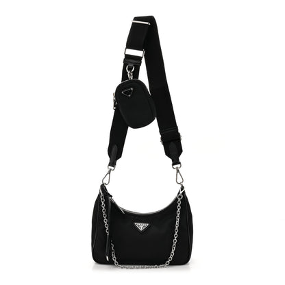 Prada Nylon Re-Edition 2005 Shoulder Bag Black 1 of 10