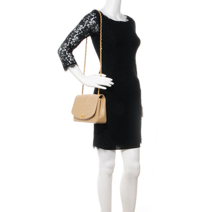 Chanel Lambskin Medium Single Flap Beige 2 of 9