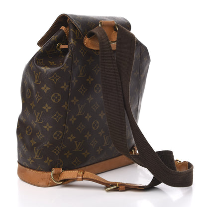 Louis Vuitton Monogram Montsouris GM Backpack 2 of 8