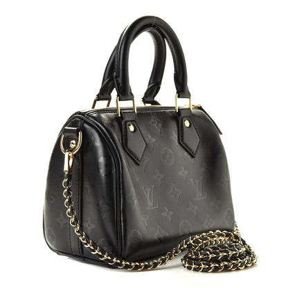 Louis Vuitton Monogram Ink Speedy BB Black 9 of 28