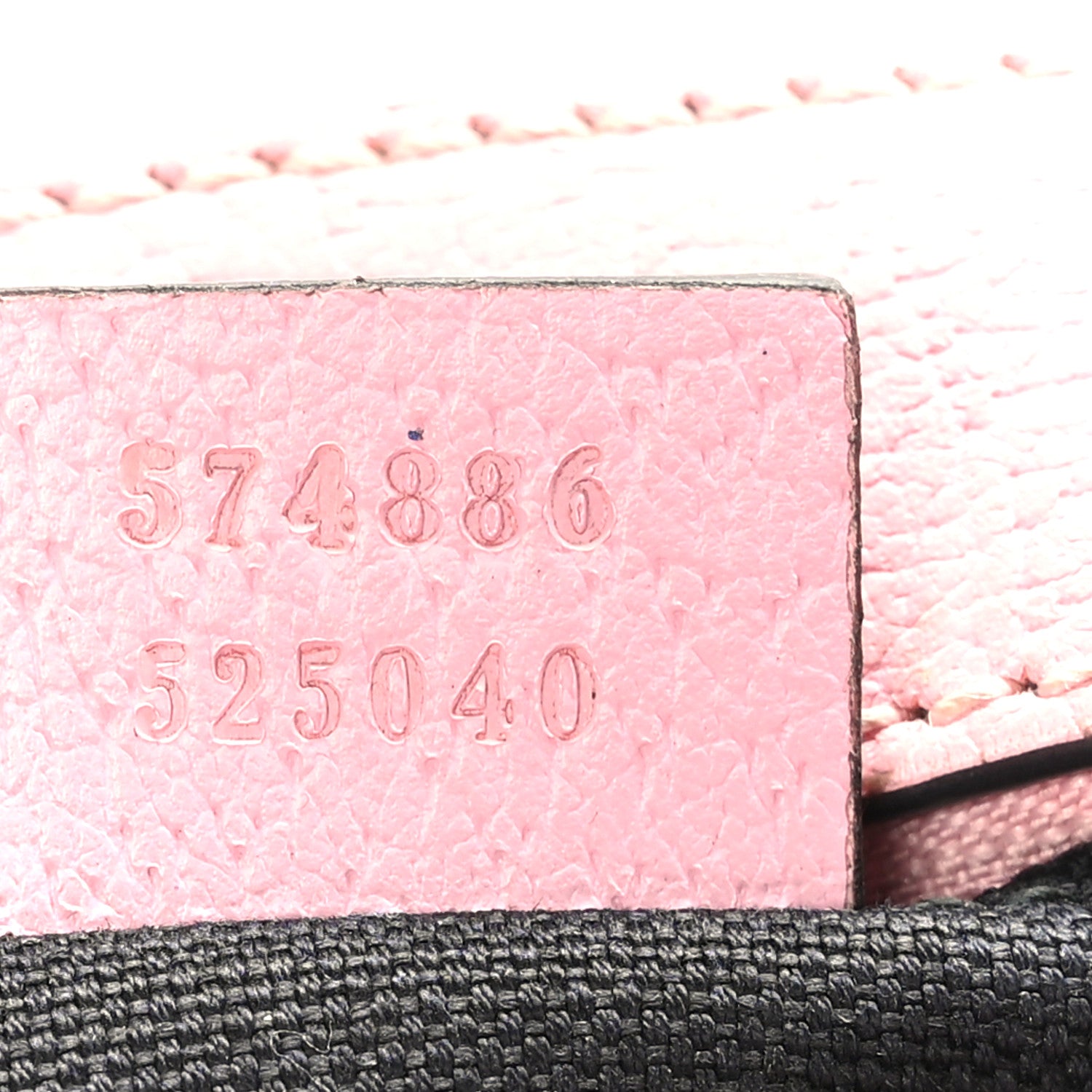 Gucci GG Supreme Monogram Psychedelic Shoulder Bag Black Multicolor Sugar Pink 7 of 10