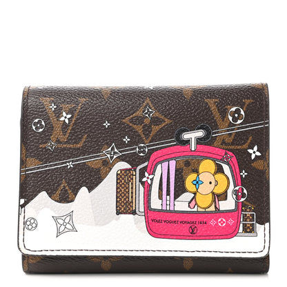 Louis Vuitton Monogram 2019 Christmas Animation Victorine Wallet Fuchsia 1 of 11