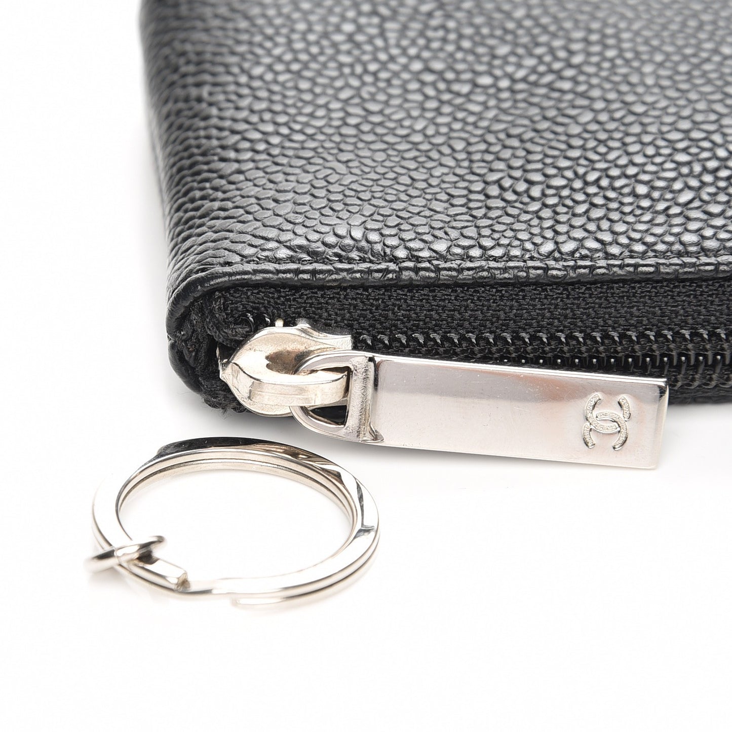 Caviar Timeless CC Key Holder Black