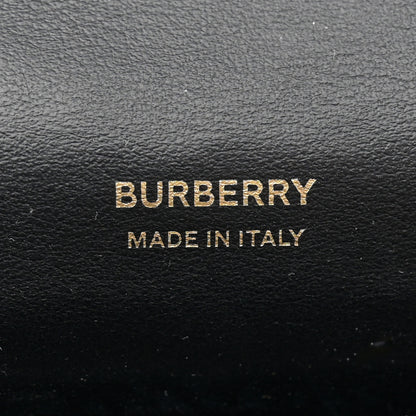 Burberry Cashmere Hackberry Check Note Medium Crossbody Bag Brown 6 of 11