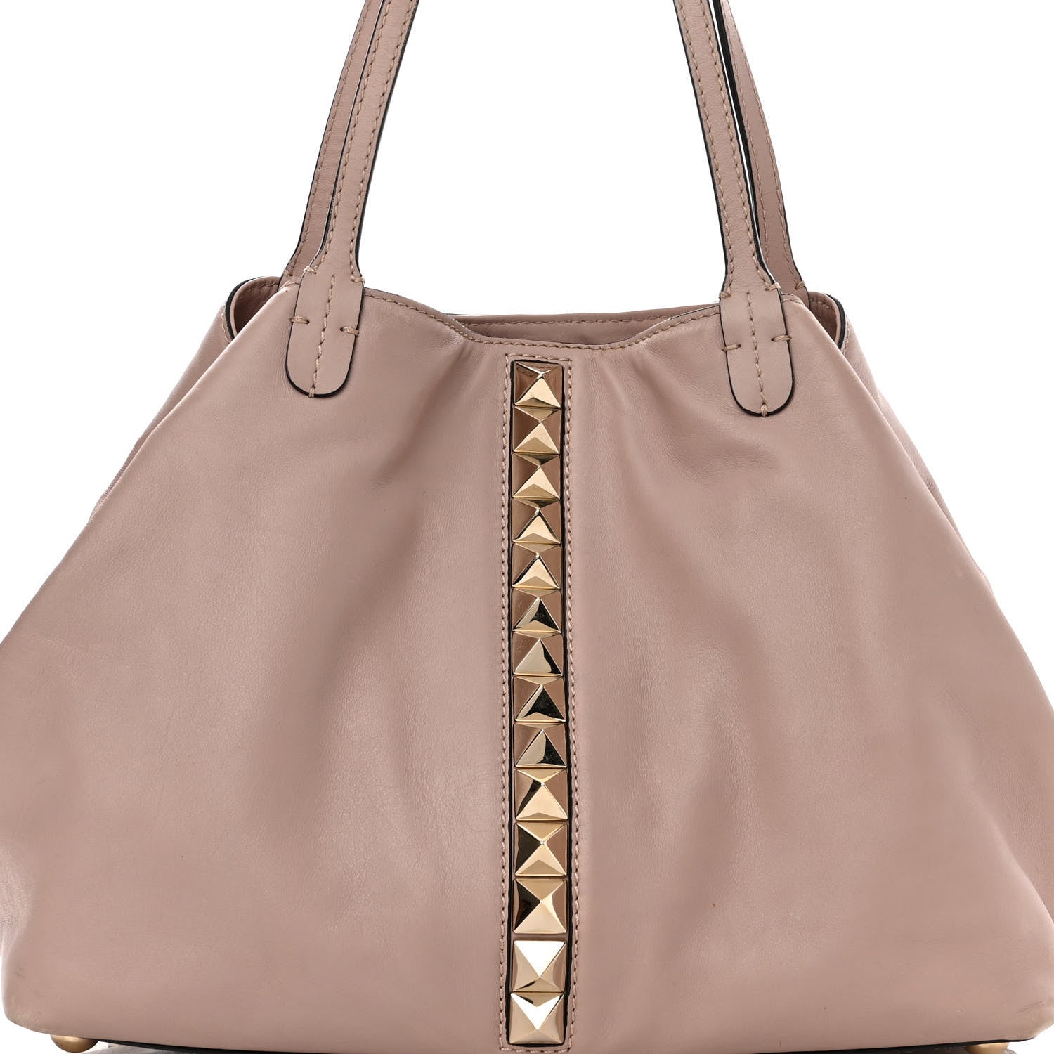 Valentino Garavani Grained Calfskin Va Va Voom Tote Sabbia 7 of 13