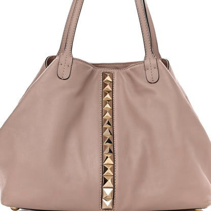 Valentino Garavani Grained Calfskin Va Va Voom Tote Sabbia 7 of 13