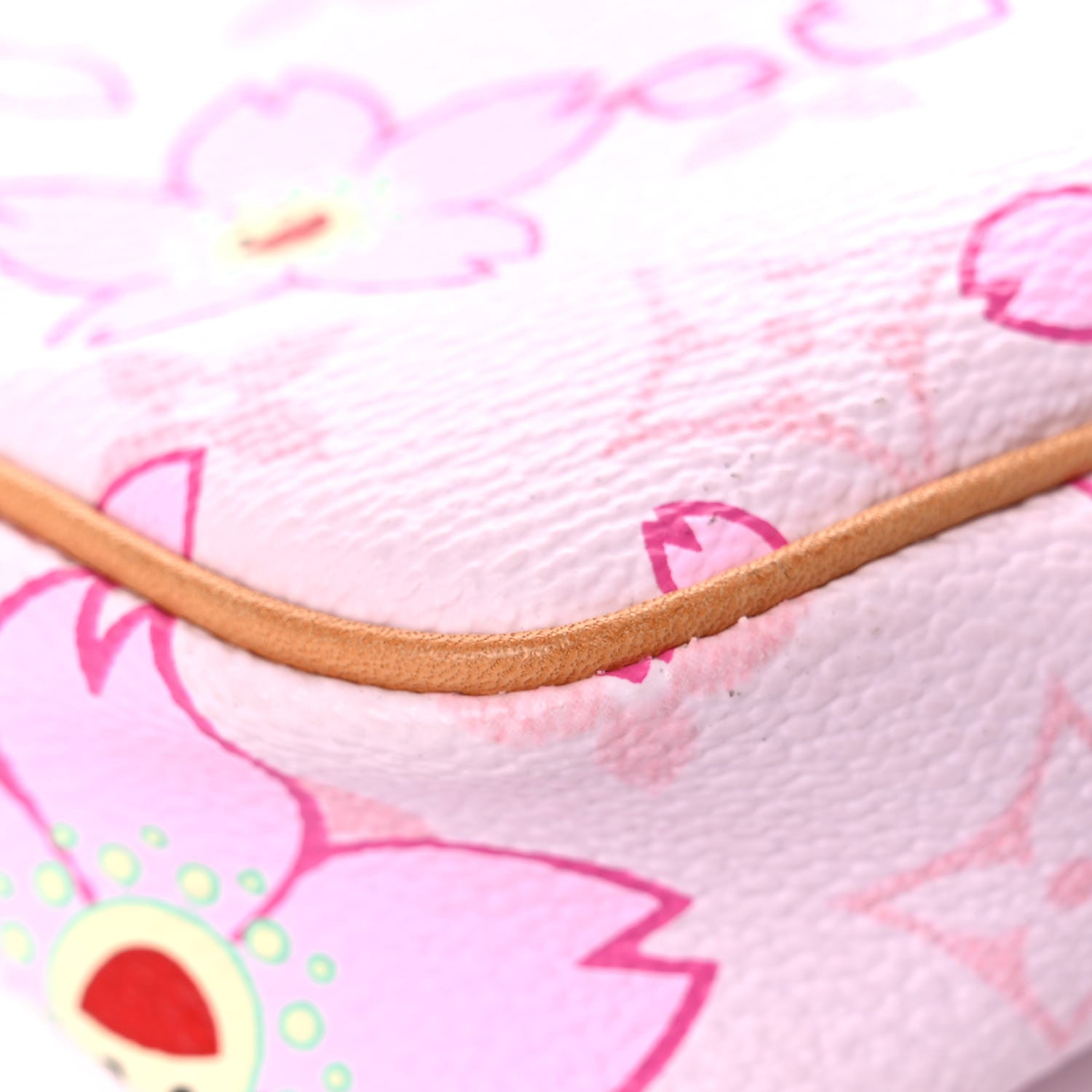 Louis Vuitton Monogram Cherry Blossom Pochette Accessories Pink 11 of 17