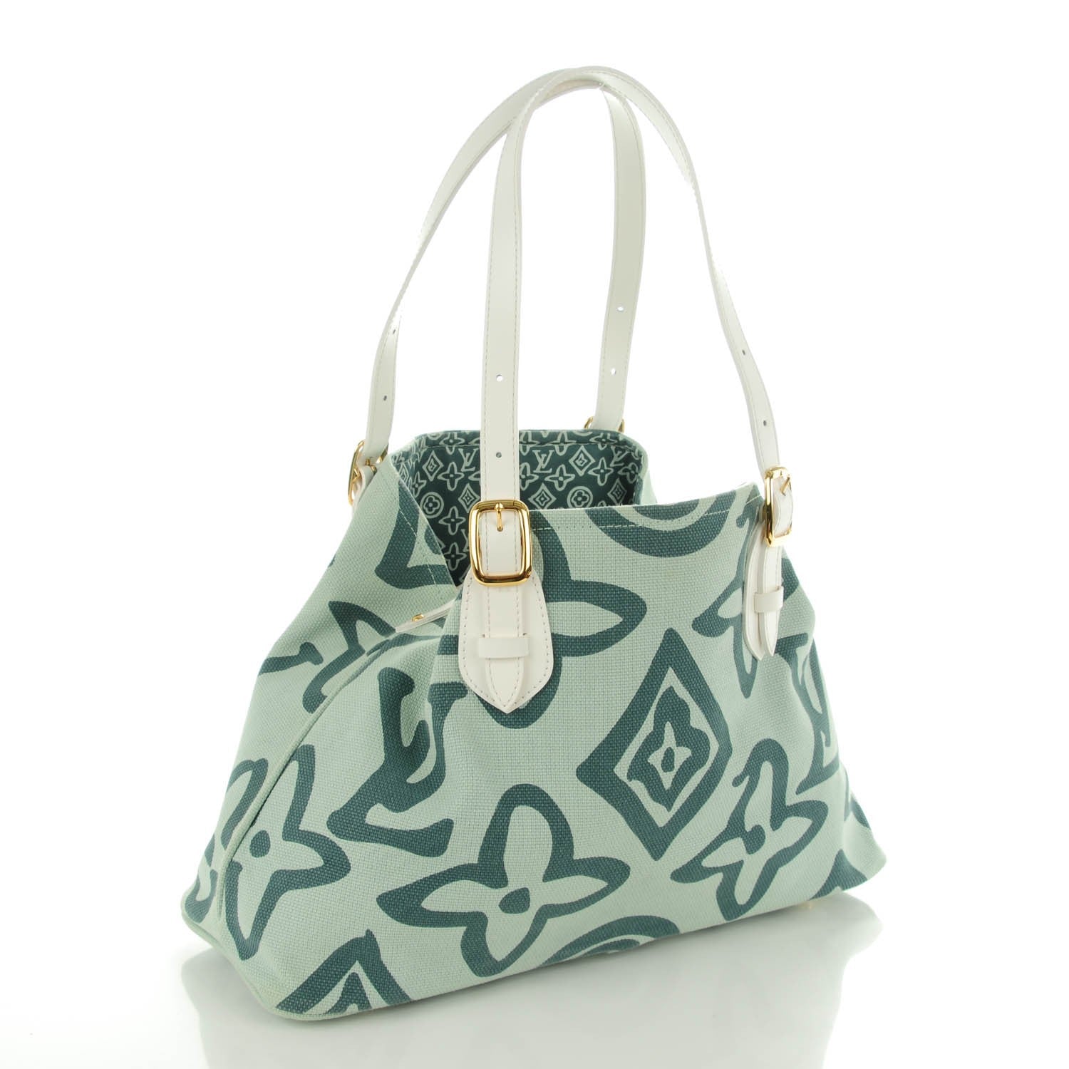 Louis Vuitton Tahitienne Cabas PM Menthe 3 of 8