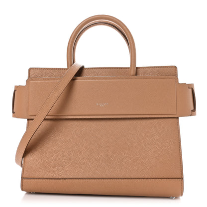 Givenchy Grained Calfskin Small Horizon Satchel Beige 1 of 10