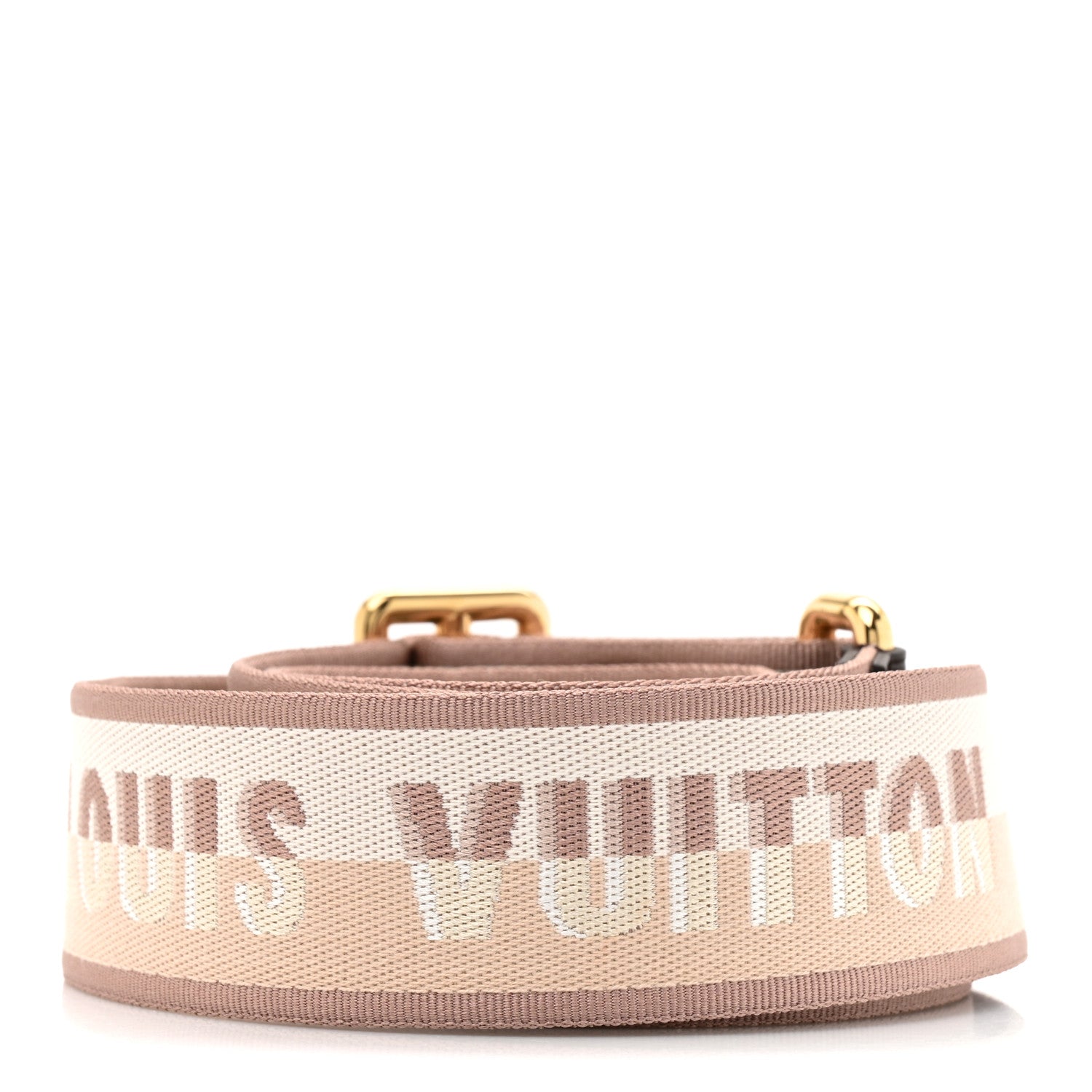Louis Vuitton Jacquard Speedy Bandouliere 20 Shoulder Strap Beige Brown 2 of 3