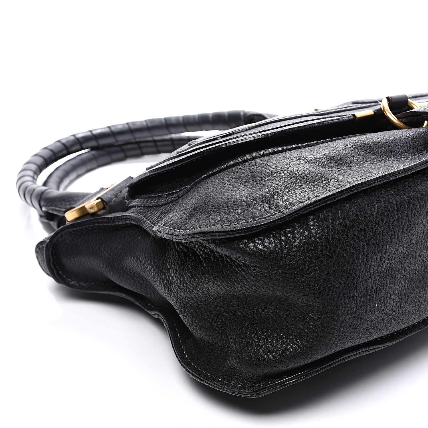Chloe Calfskin Medium Marcie Satchel Black 7 of 9