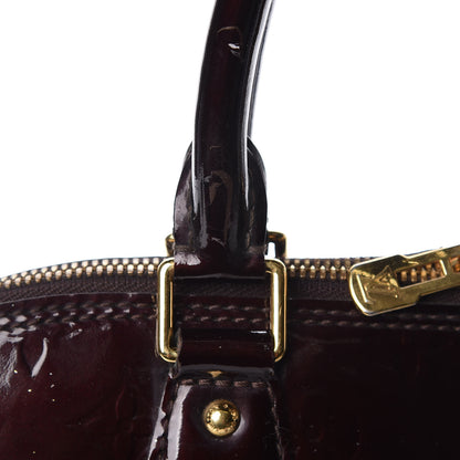 Louis Vuitton Vernis Alma GM Amarante 11 of 15