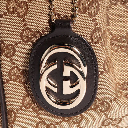 Gucci Monogram Medium Sukey Tote Dark Brown 7 of 7
