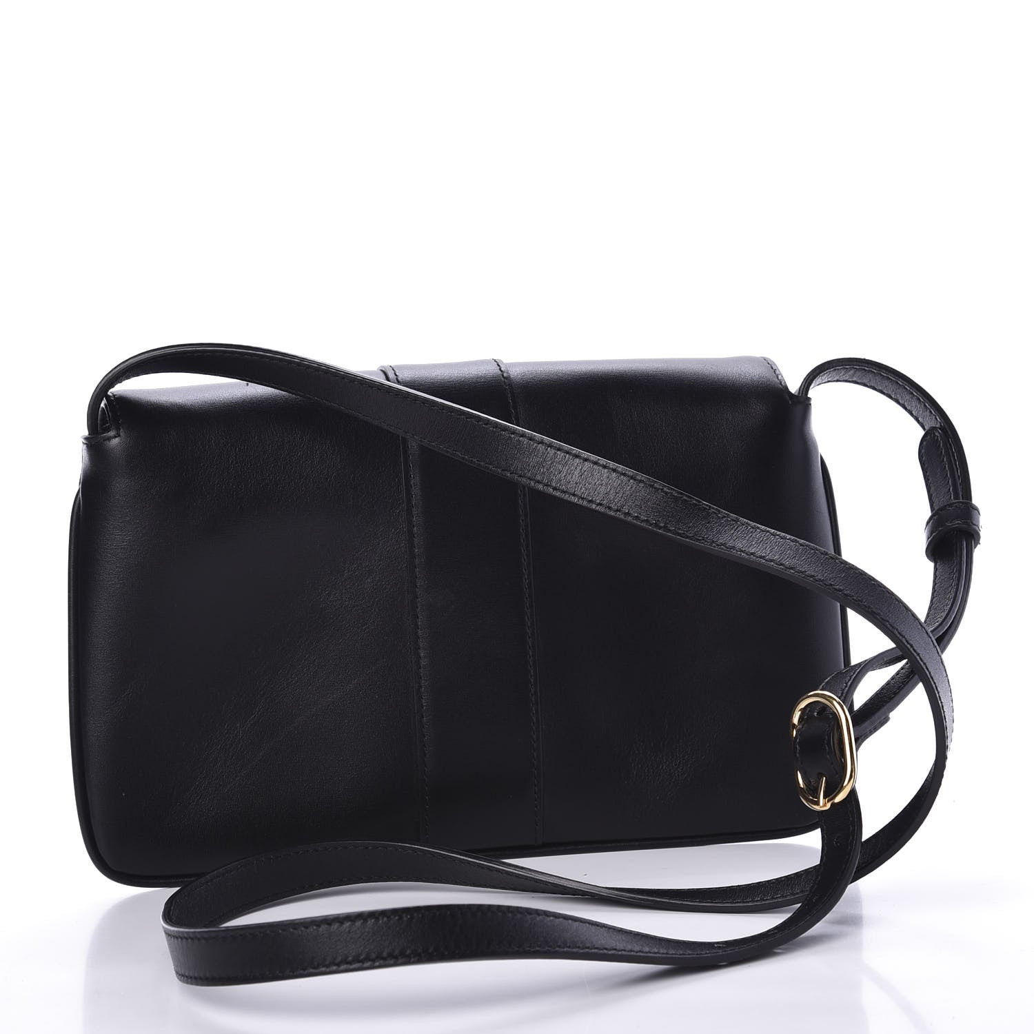 Gucci Vitello Palmellato Lux Small Arli Flap Shoulder Bag Black 2 of 11