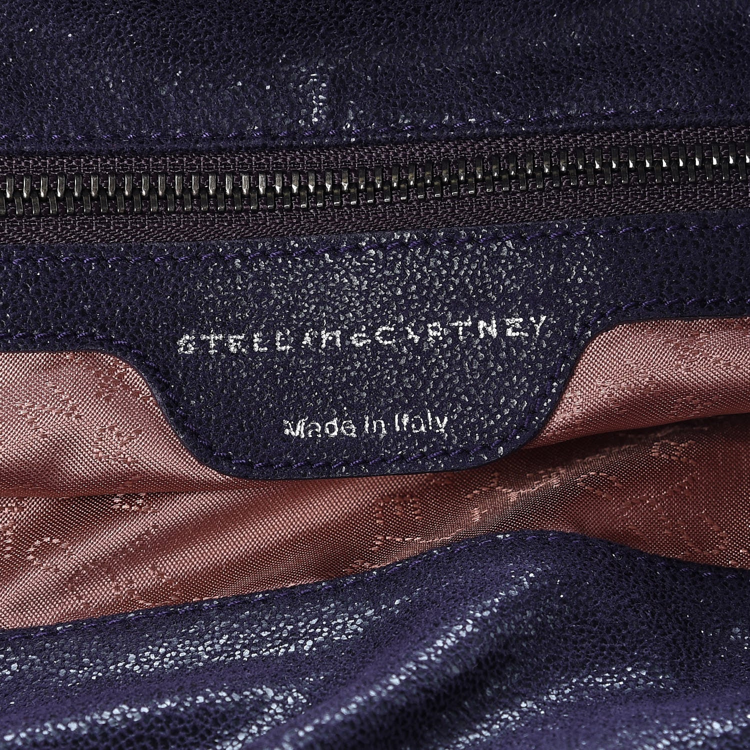Stella McCartney Shaggy Deer Small Falabella Tote Berry 6 of 8