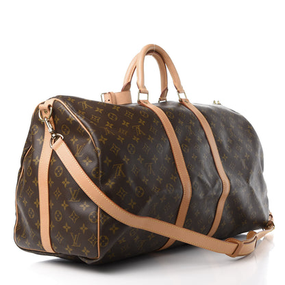 Louis Vuitton Monogram Keepall Bandouliere 55 2 of 12
