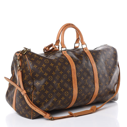 Louis Vuitton Monogram Keepall Bandouliere 55 3 of 19