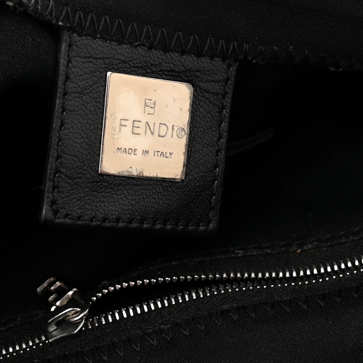 Fendi Neoprene Baguette Black 5 of 11