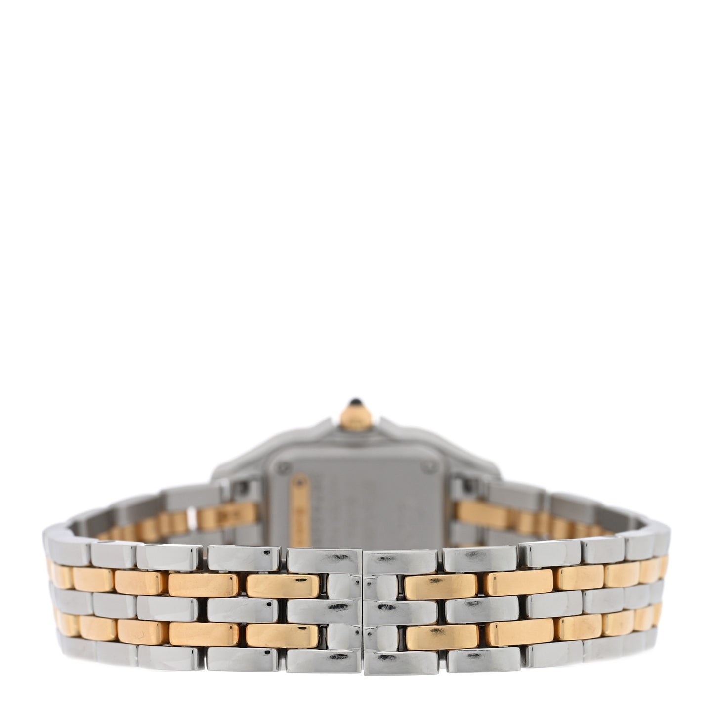 Stainless Steel 18K Yellow Gold 22mm Panthere Quartz Watch