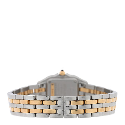 Cartier Stainless Steel 18K Yellow Gold 22mm Panthere Quartz Watch 3 of 5
