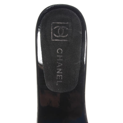 Chanel Suede CC Mules 41 Black 7 of 7