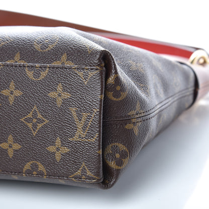 Louis Vuitton Monogram Tuileries Besace Caramel Rouge 10 of 13
