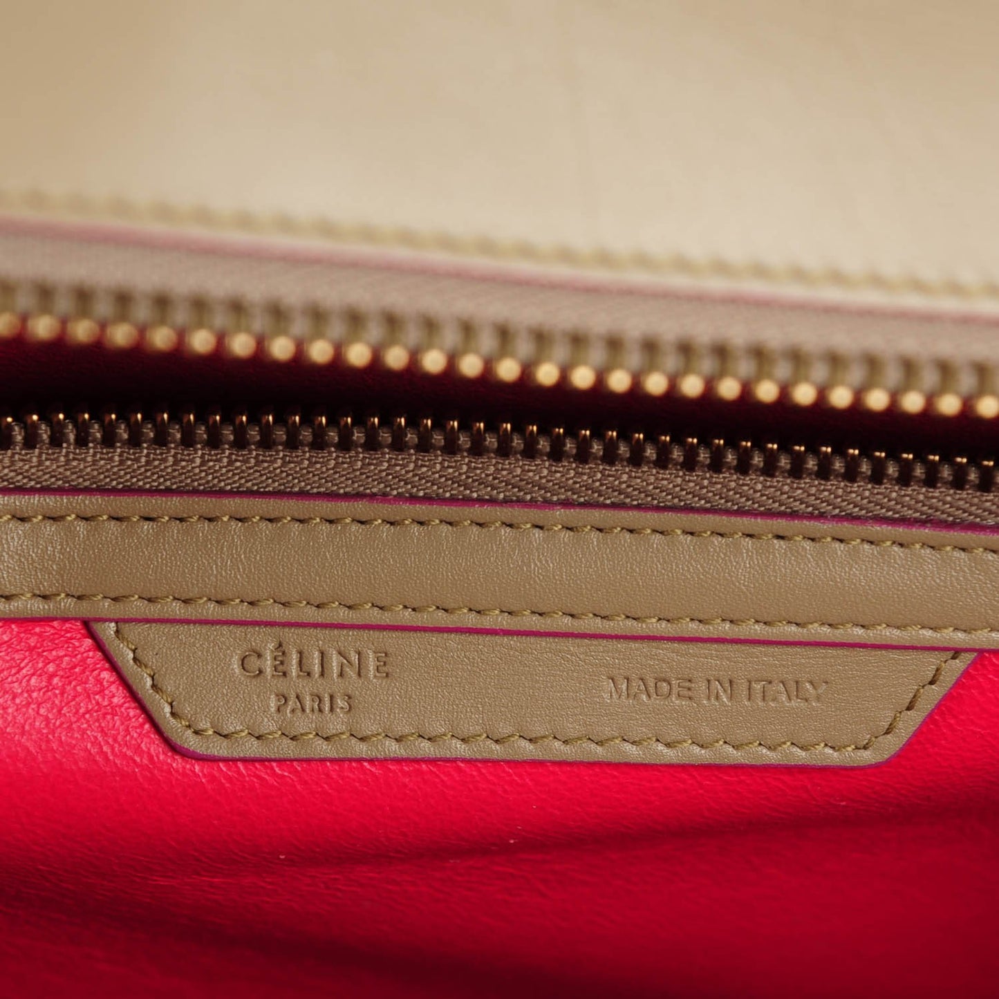Palmelato Calfskin Mini Luggage Camel