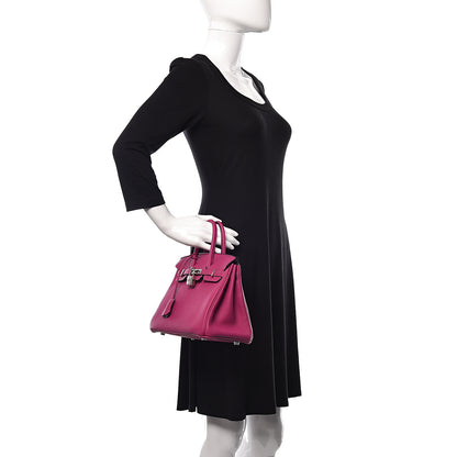 Hermes Togo Birkin 25 Rose Pourpre 2 of 11