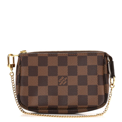 Louis Vuitton Damier Ebene Mini Pochette Accessories 1 of 7