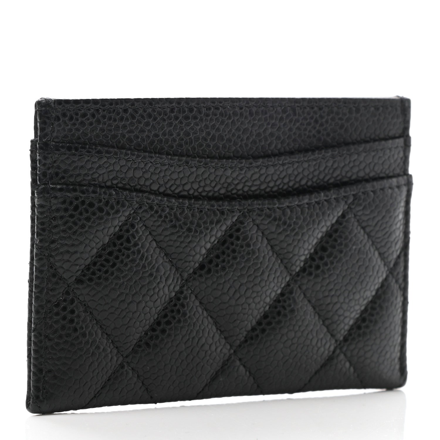 Chanel Caviar Quilted Card Holder Black 3 of 9