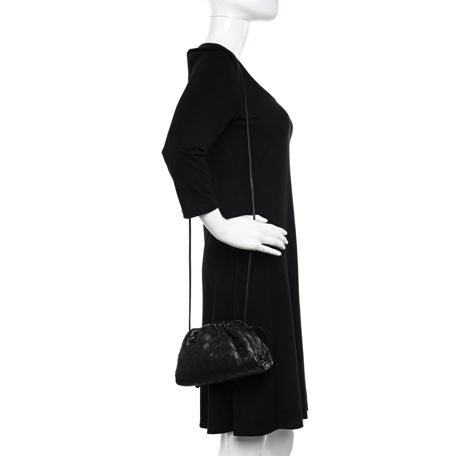 Bottega Veneta Nappa Intrecciato The Mini Pouch Black 2 of 10