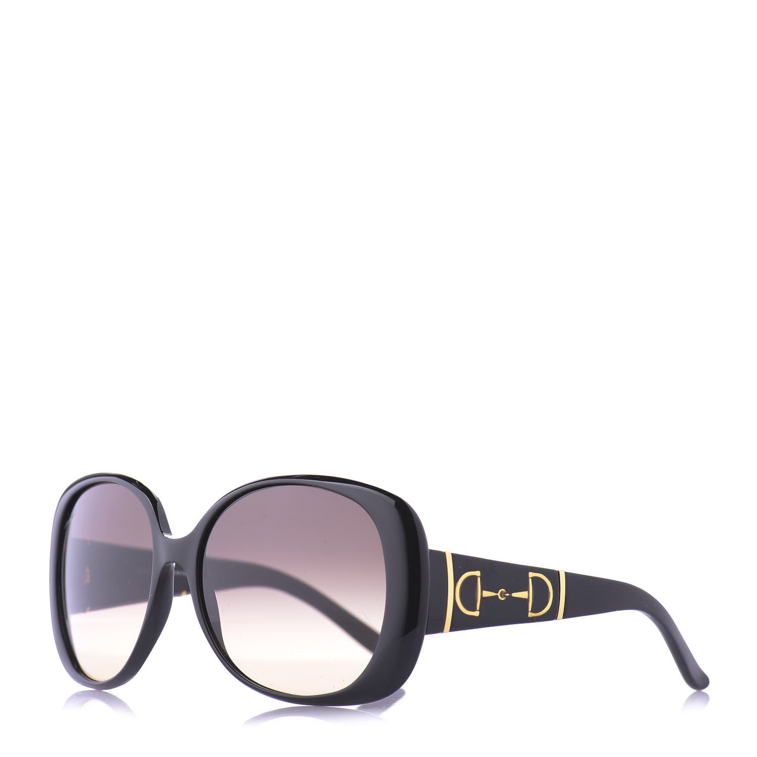 Gucci Acetate Horsebit Sunglasses GG3536/S Black 1 of 9
