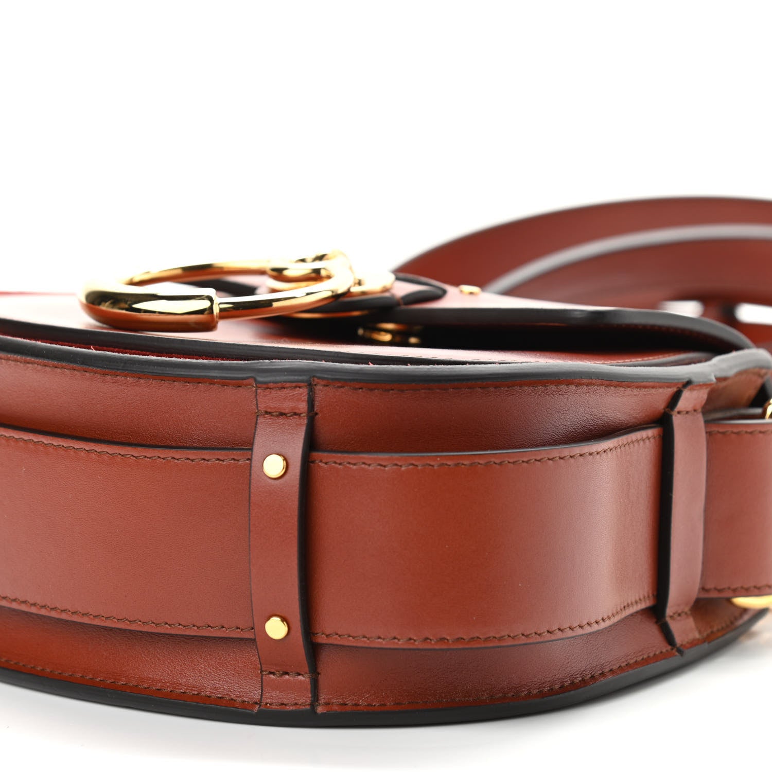 Chloe Calfskin Small Tess Bag Sepia Brown 10 of 10