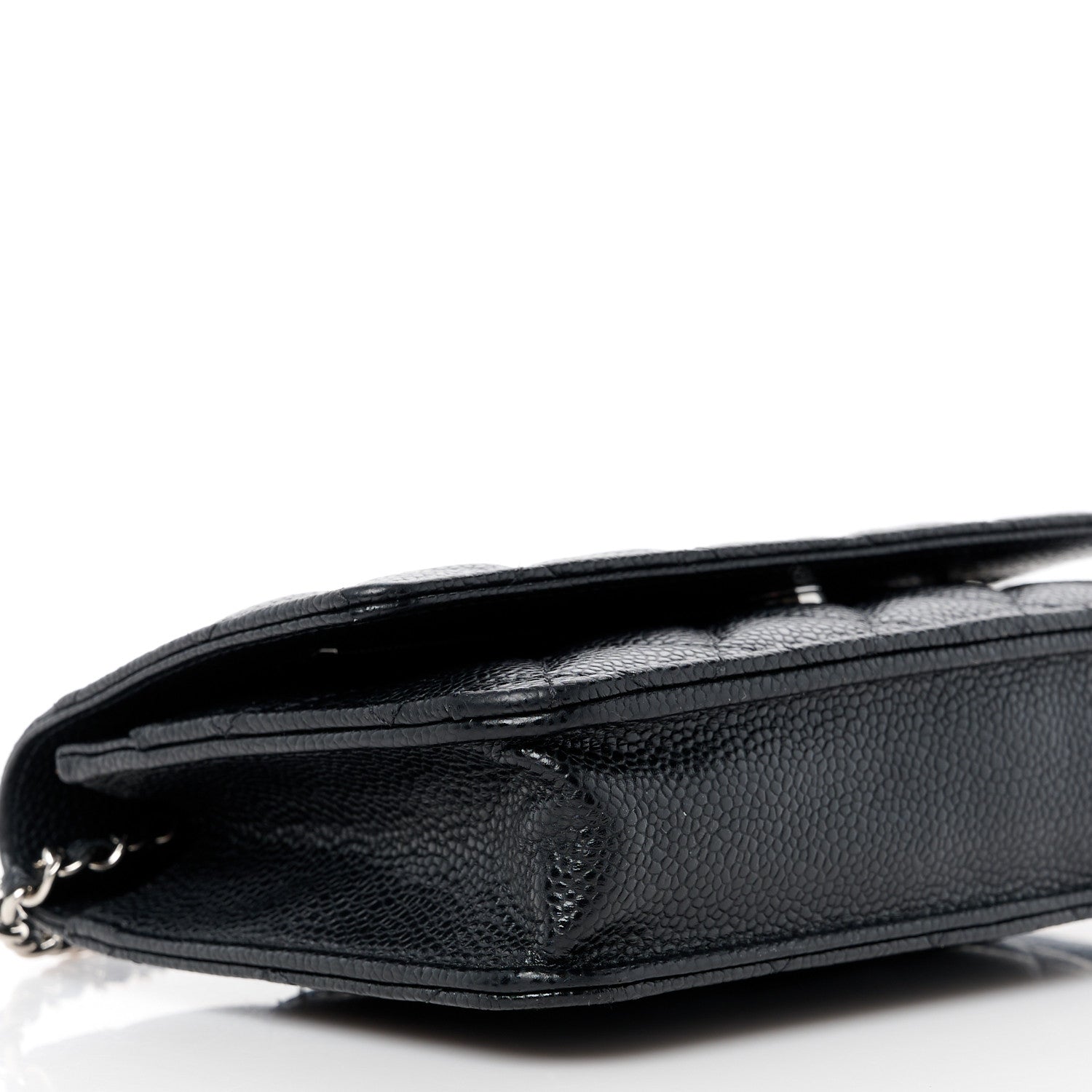Chanel Caviar Quilted Wallet on Chain WOC Black 10 of 11
