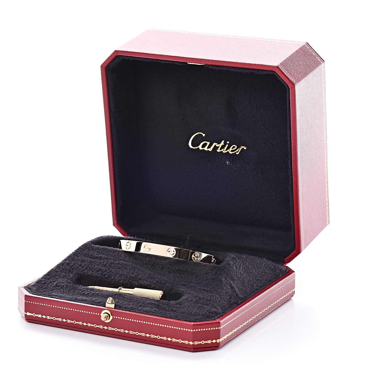 Cartier 18K Yellow Gold LOVE Bracelet 16 5 of 5