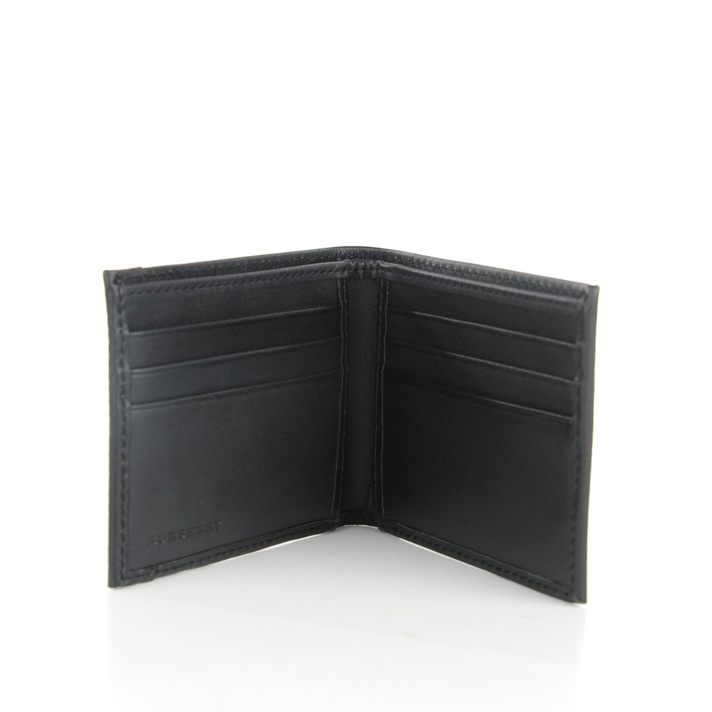 Smoked Check Hipfold Bi-Fold Wallet Charcoal