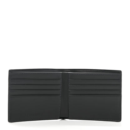 Burberry Charcoal Check Calfskin Bi-Fold Wallet 5 of 6