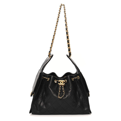 Chanel Caviar Quilted Small Chanel 25 Handbag Black 1 of 10