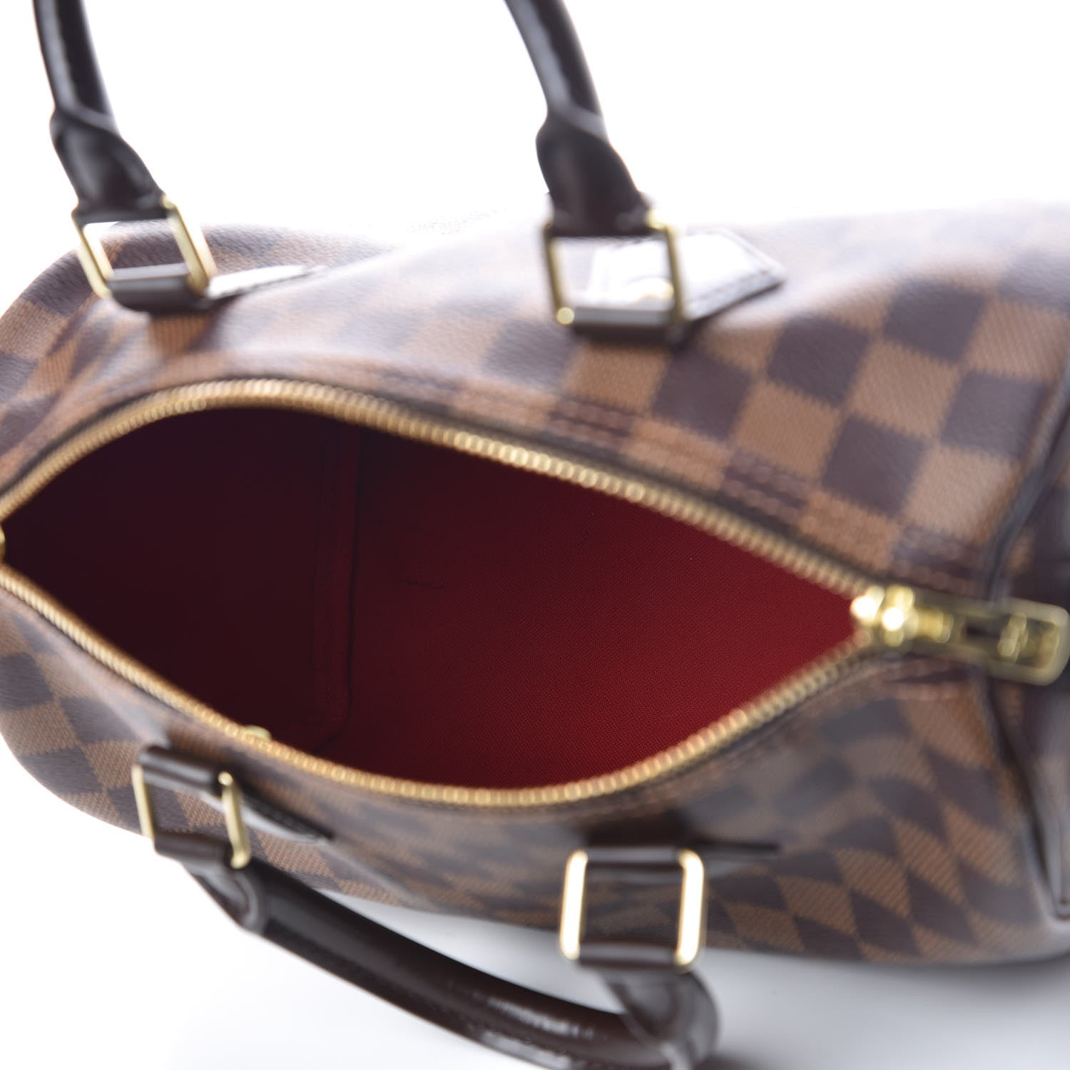 Louis Vuitton Damier Ebene Speedy Bandouliere 25 5 of 17