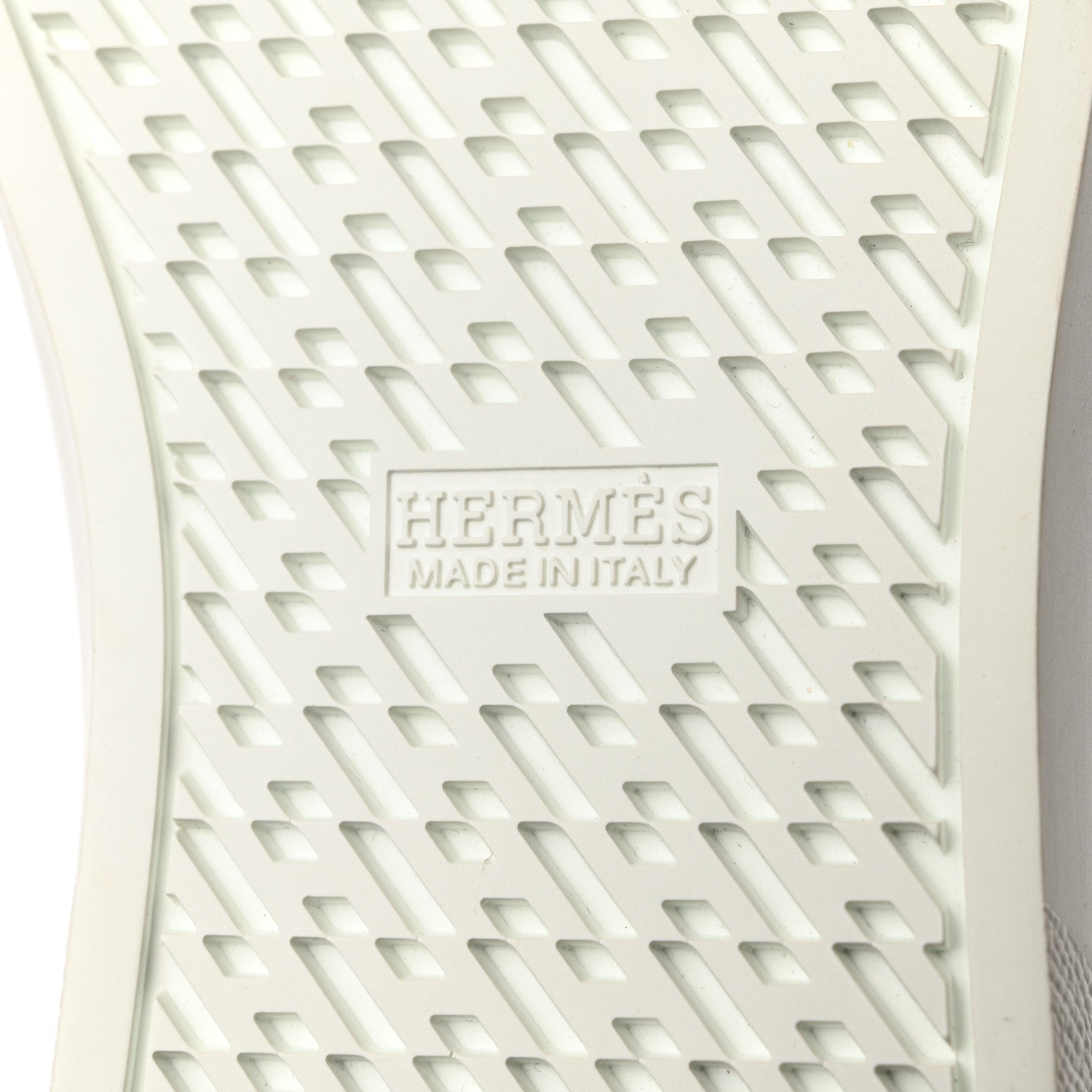 Hermes Calfskin Womens Advantage Sneakers 40 White Orange 8 of 9