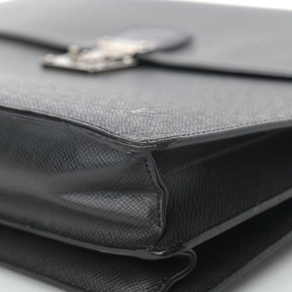 Louis Vuitton Taiga Robusto 2 Compartment Briefcase Black 8 of 18