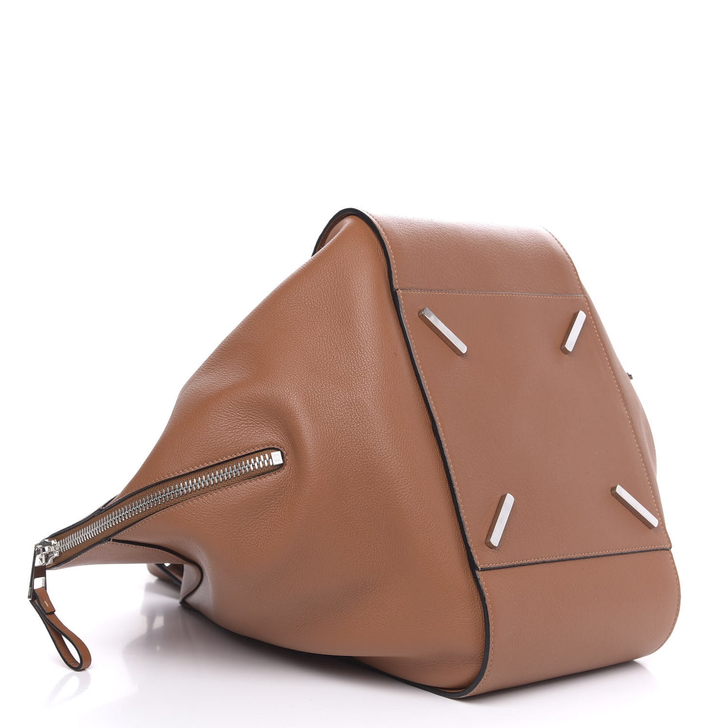 Calfskin Medium Hammock Shoulder Bag Tan
